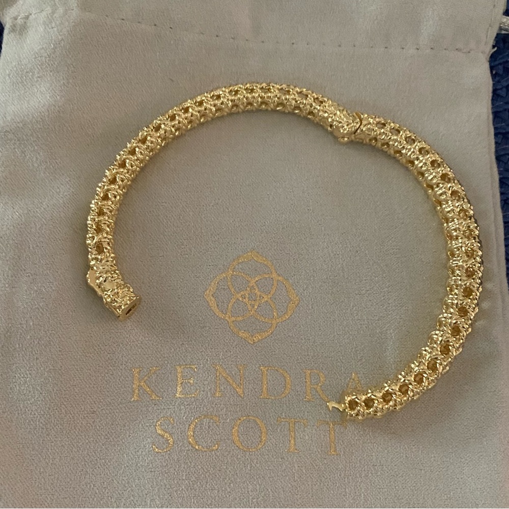 Kendra Scott Gold Intricate Bracelet - Picture 3 of 3
